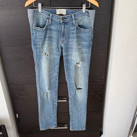 Hatch Collection x Current/Elliott Maternity Boyfriend Jeans Size 27 - Picture 2 of 6